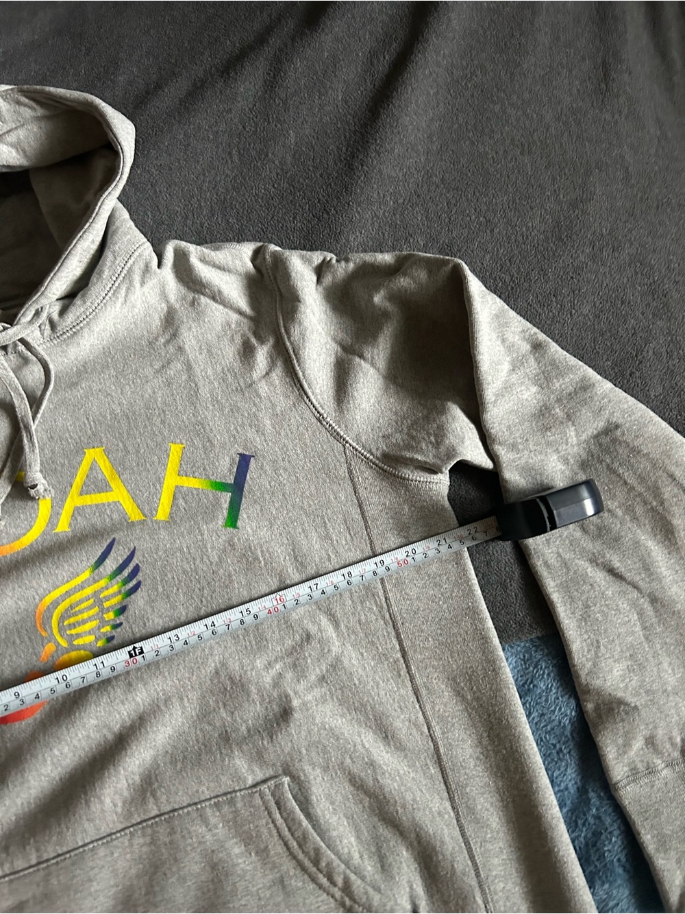 Noah NYC Rainbow Logo Hoodie M - Picture 3 of 5